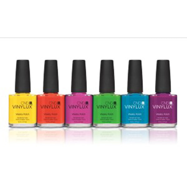 CND VINYLUX - Paradise Summer Collection - 6 Bottles