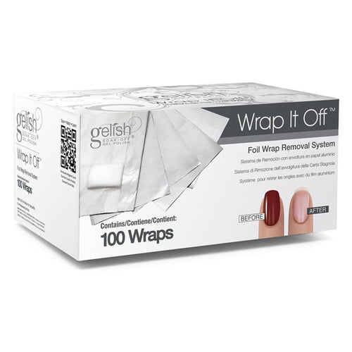 Nail Harmony Gelish - Wrap It Off Foil Wrap Removal System - 100ct