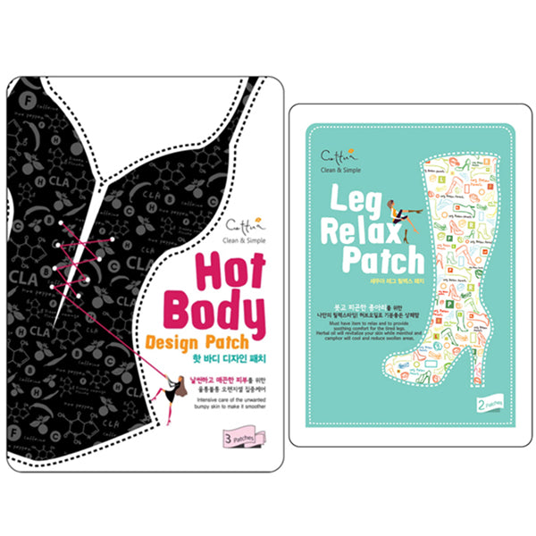 Cettua - Hot Body Design Patch + Leg Relax Patch