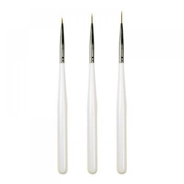 Striping Brush & Detailer Set - 3pc
