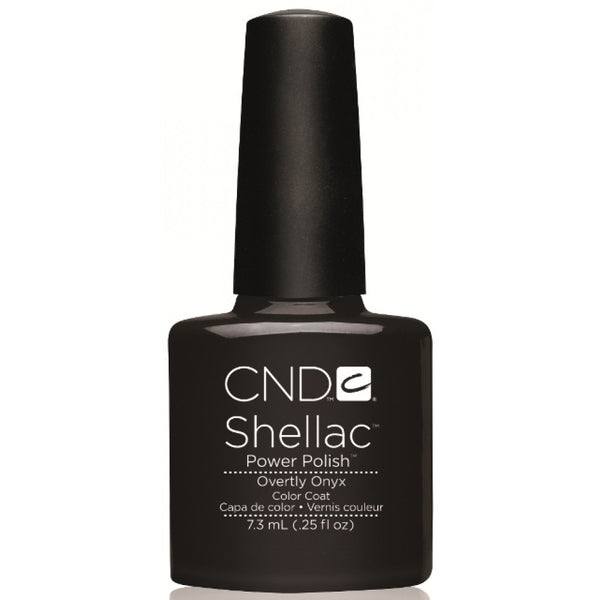CND Shellac - Overtly Onyx