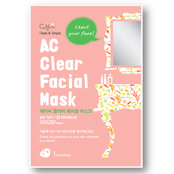 Cettua - AC Clear Facial Mask - 12 Bags Without Display Box