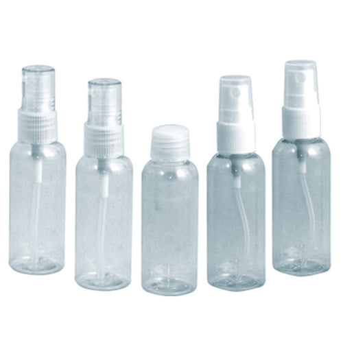 Soft'n Style - Clear Travel Bottle Set 2 oz - 5pc