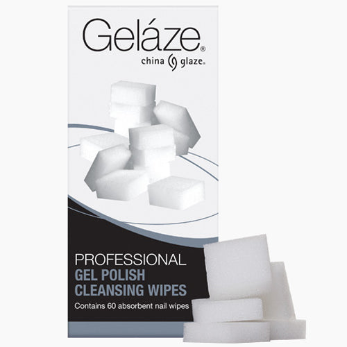 China Glaze Gelaze - Professional Gel Polish & Cleansing Wipes 60ct