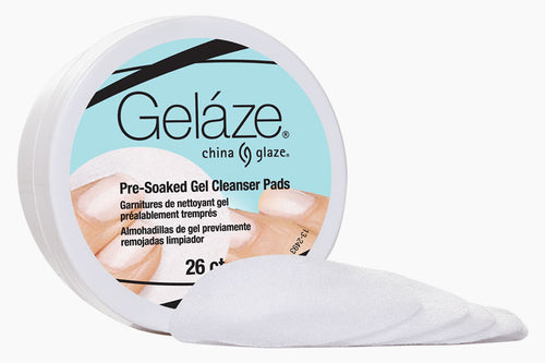 China Glaze Gelaze - Pre-Soaked Gel Cleanser Pads 26ct