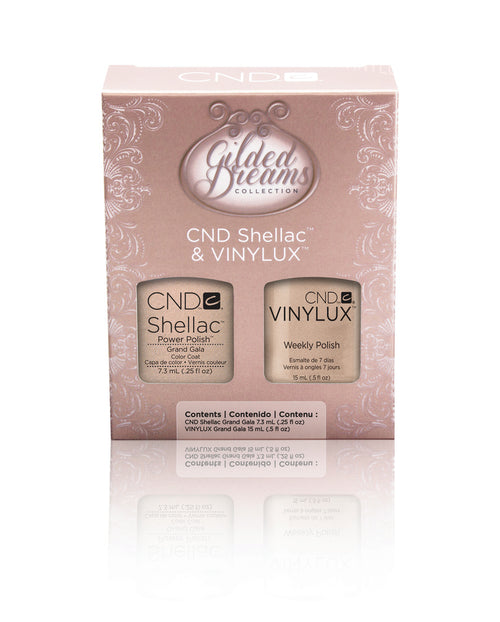 CND Shellac & Vinylux - Grand Gala - Gilded Dreams Holiday 2014 Collection