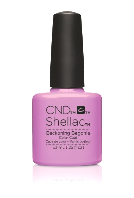 CND Shellac - Beckoning Begonia - Garden Muse Collection