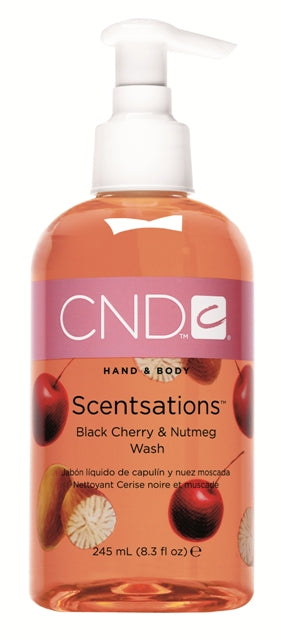 CND Scentsations Wash - Black Cherry & Nutmeg 8.3 oz.