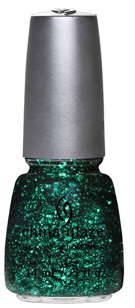 China Glaze - Graffiti Glitter - Green