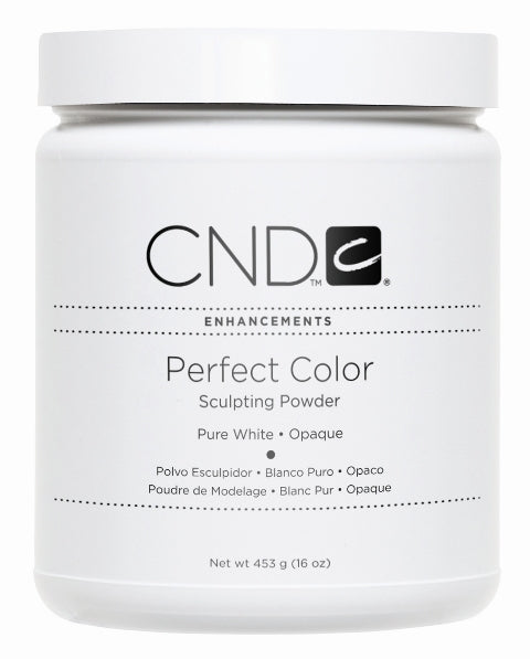 CND Sculpting Powder - Pure White Opaque Powder 16oz
