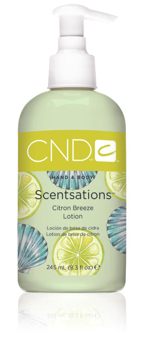 CND Scentsations Lotion - CITRON BREEZE - Limited Edition Seashore Collection