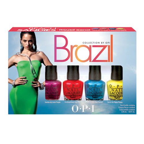 OPI - Beach Sandies Liquid Sand Mini Pack  - Brazil 2014 Collection