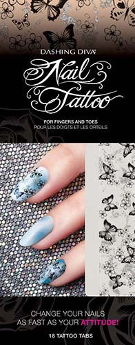 Dashing Diva Nail Tattoo - All Meshed Up 6