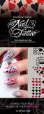 Dashing Diva Nail Tattoo - Set of 6 designs