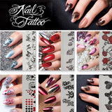 Dashing Diva Nail Tattoo - Set of 6 designs