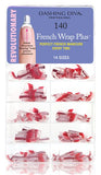 Dashing Diva French Wrap Plus - Thin Band - Pearl White 140tips