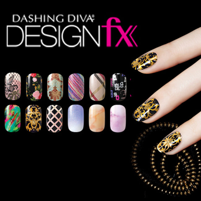 Dashing Diva Design FX Appliques - Milky Mimosa 23