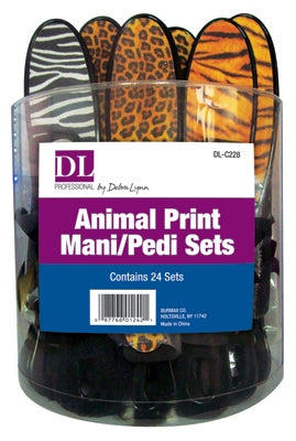 DL Pro - Animal Print Mani/Pedi Set - Tiger