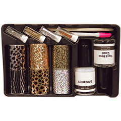 DL Pro - Nail Art Foil Kit With 6 Patterns