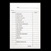 DL Pro - Nail Salon Check Pad