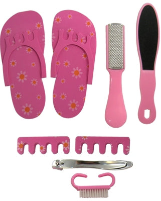 DL Pro - Pink Pedicure Set 8pc.