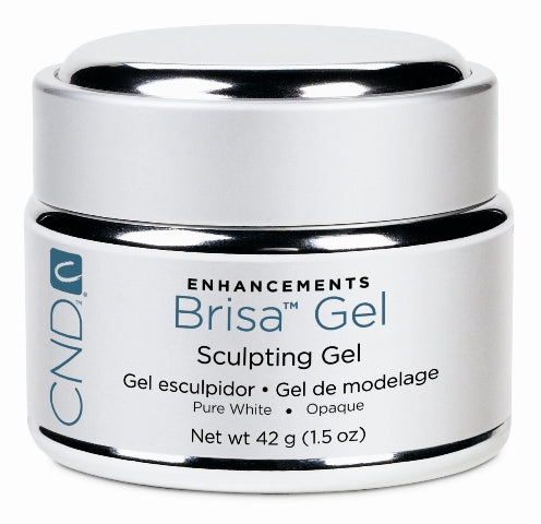 CND Brisa Gel - Pure White .5oz