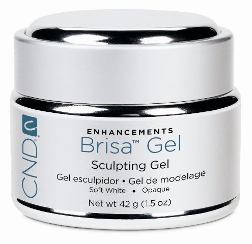 CND Brisa Gel - Pure White 1.5oz