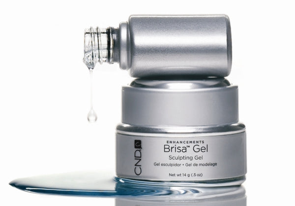 CND Brisa Gel - Soft White .5oz