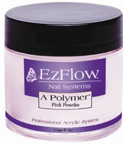 EZ Flow A Polymer Pink Powder - 4 oz.