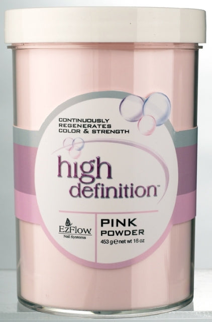 EZ Flow HD Pink Acrylic Powder - 16 oz.