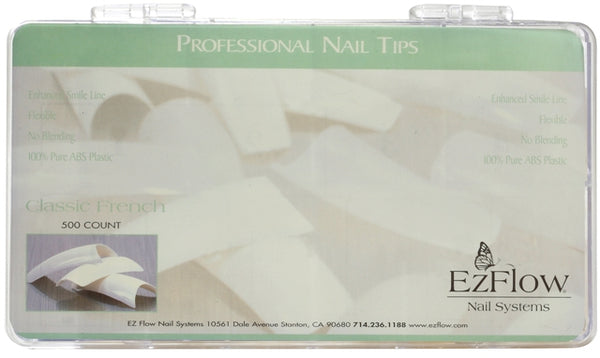 EZ Flow Classic French Tips - 500 ct.