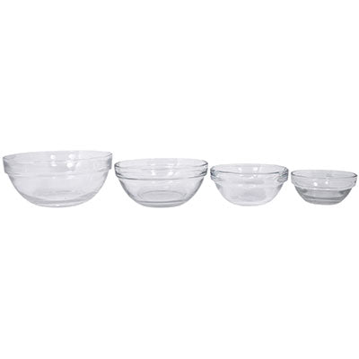 Fanta Sea - Glass Bowl Set - 4pc