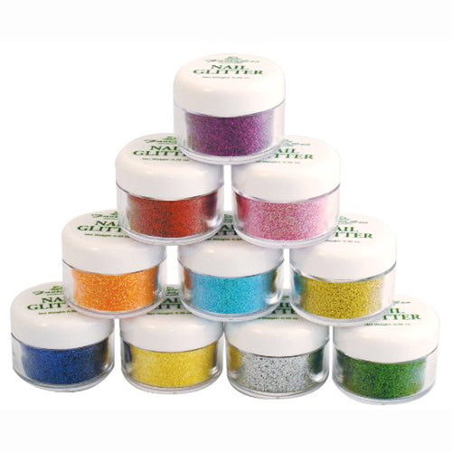 Fanta Sea - Nail Glitter Set - 10 pcs