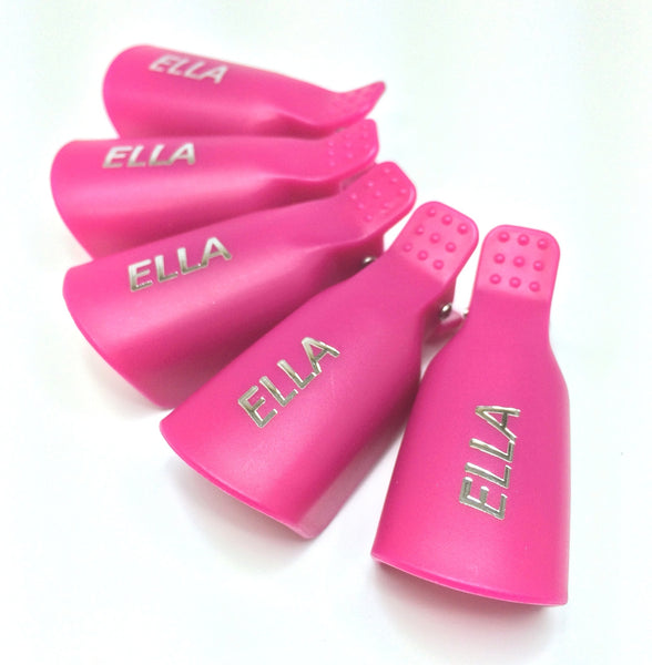 Soak Off Remover Clip - Fuschia - 5pc