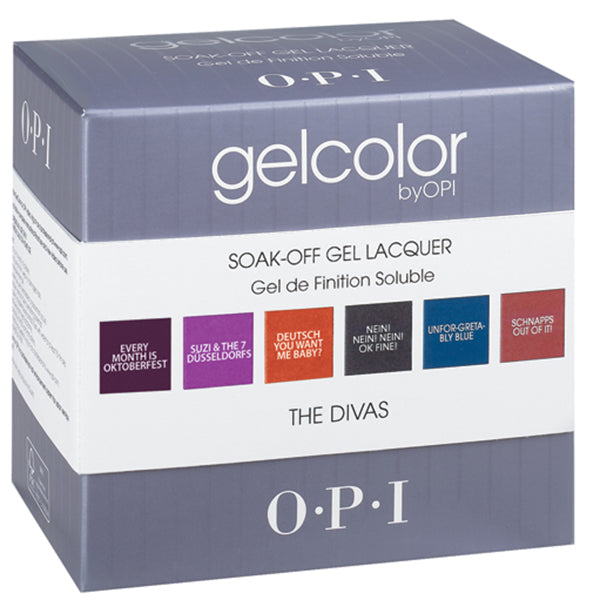 OPI GelColor Kit - The Divas