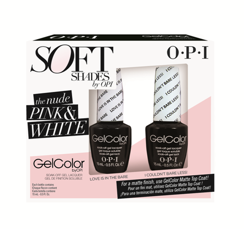 OPI GelColor - Matte Duo Pack SoftShades Collection 2015