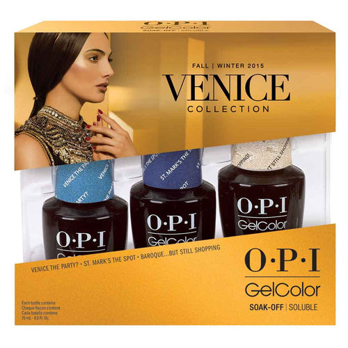 OPI GelColor - Trio Kit Venice Collection 2015 with Limited-Edition Shades