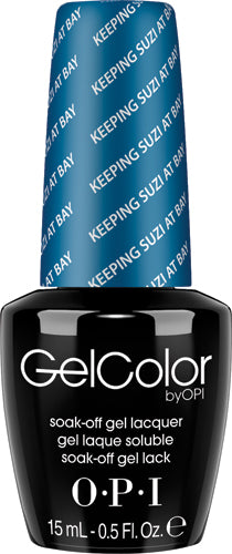 OPI GelColor - Keeping Suzi At Bay - The Bohemians