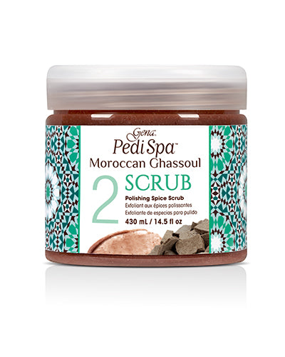 Gena Pedi Spa - Moroccan Ghassoul 2 Scrub 14.5 oz