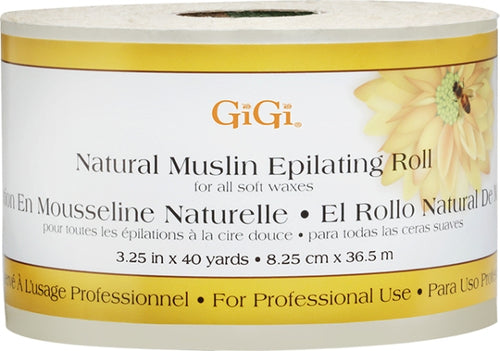 GiGi - Natural Muslin Roll - 3.25 in x 40yd