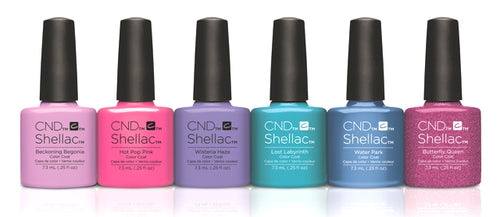 CND Shellac - Garden Muse Collection - 6 Bottles