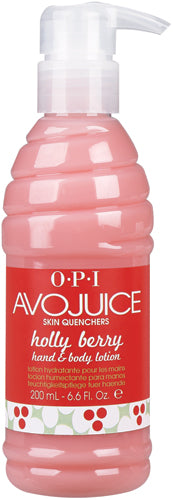OPI Avojuice Skin Quenchers - Holly Berry - 6.6 oz - Holiday 2013 Collection