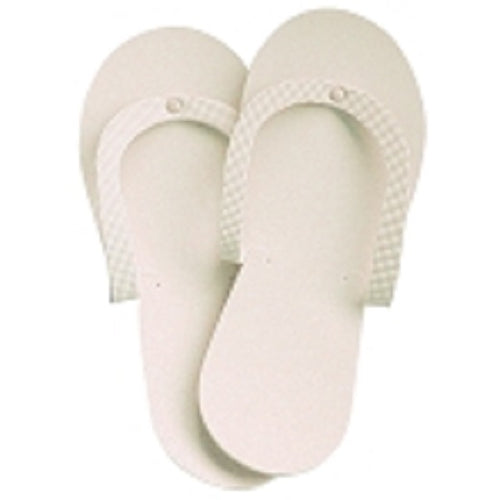 Ikonna Slip Resistant Slippers 12 pack - White