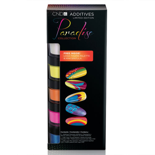 CND Additives - Paradise Summer Collection - Free Thumb Palette & Mini Spatula