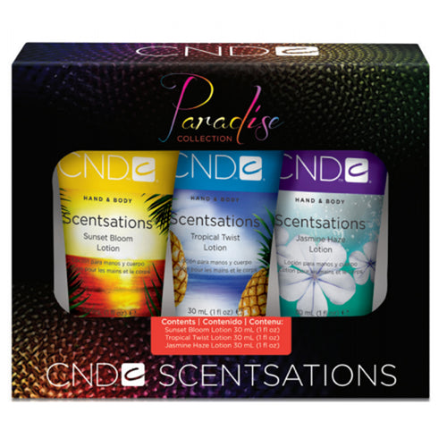 CND Scentsations Lotion - Paradise Summer trio - Limited edition!