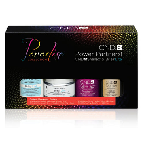 CND Shellac & Brisa Lite Pack - Power Partner! - Limited Edition