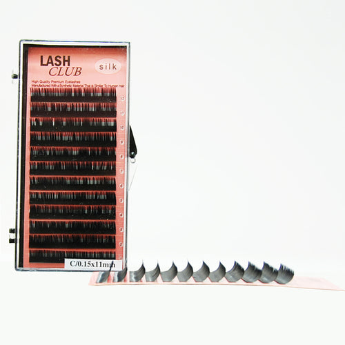 LASH CLUB - C Curl / 0.15x11mm