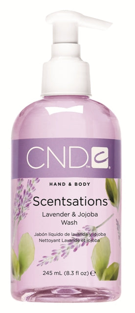 CND Scentsations Wash - Lavender & Jojoba 8.3 oz.