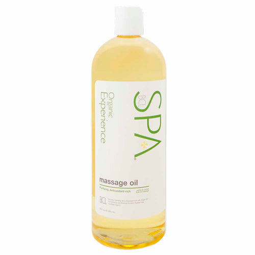 BCL SPA - Lemongrass + Green Tea Massage Oil - 34oz