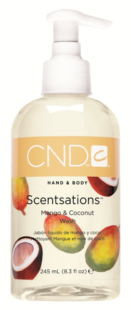 CND Scentsations Wash - Mango & Coconut 8.3 oz.